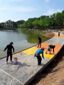 Sov Epoxy ทำพื้นอีพ็อกซี่ พื้นพียู พื้นโรงงาน พื้นสนามกีฬา 15