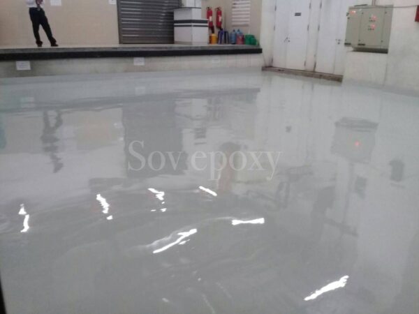 เคลือบพื้น PU ความหนา 5 mm. โครงการ AIA 1