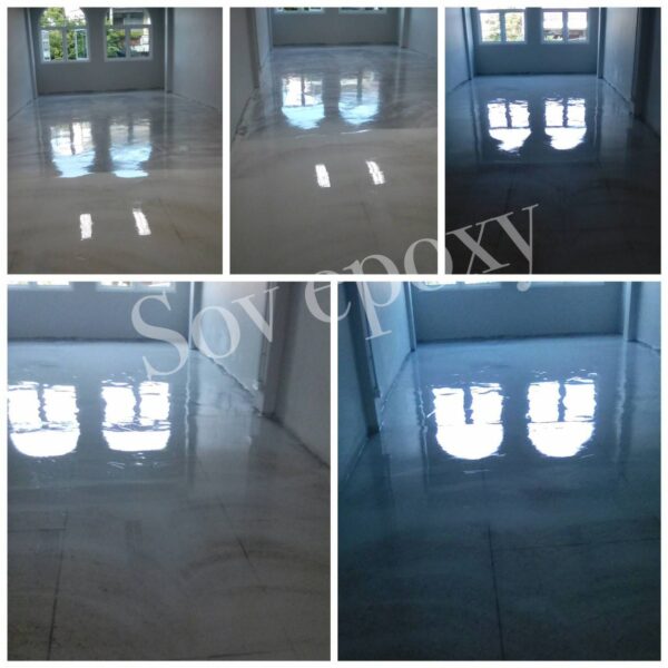 พื้น PU Coating อาคารพาณิชย์ สุขุมวิท 71 1