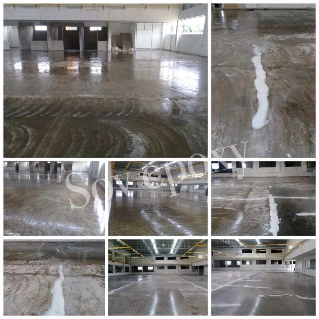 เคลือบพื้น Epoxy โชว์รูมรถ ฮอนด้า แปดริ้ว 18