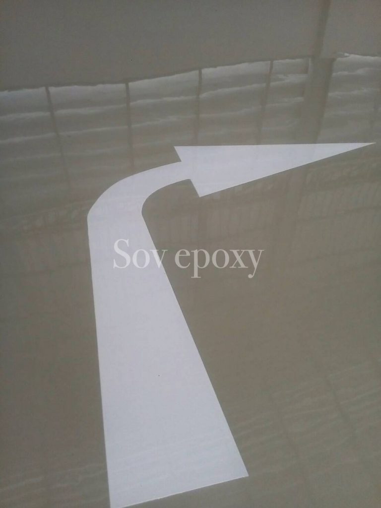 เคลือบพื้น Epoxy โชว์รูมรถ ฮอนด้า แปดริ้ว 10