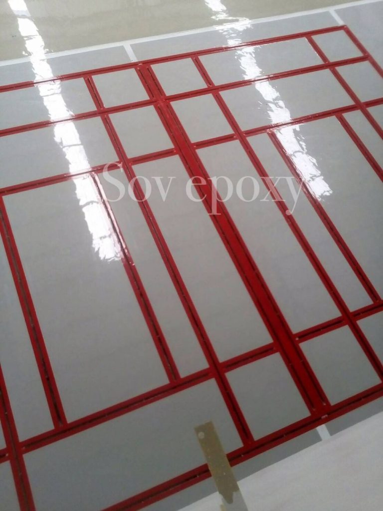 เคลือบพื้น Epoxy โชว์รูมรถ ฮอนด้า แปดริ้ว 7