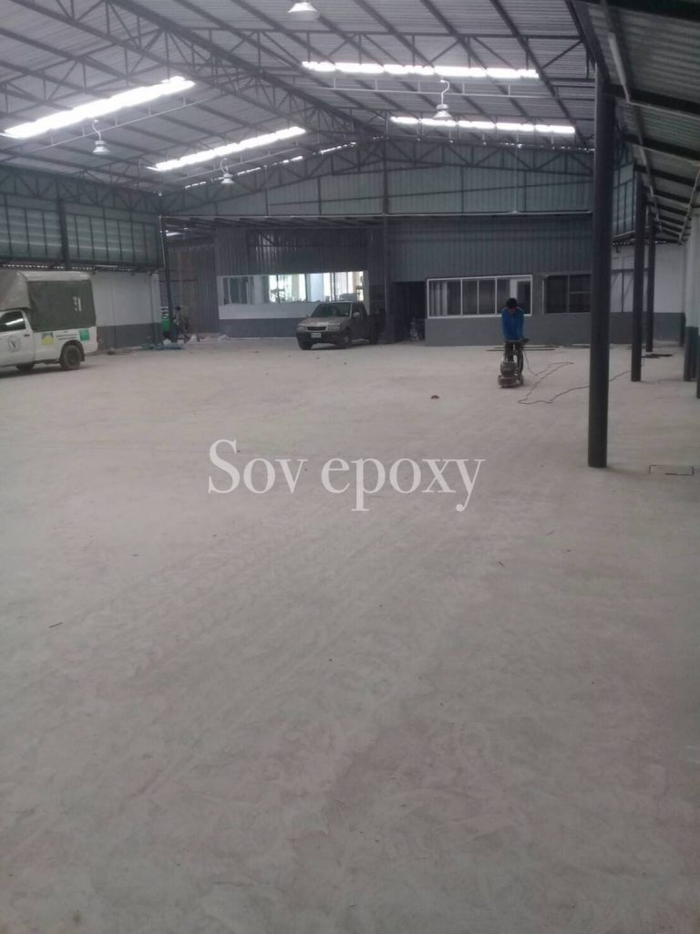 เคลือบพื้น Epoxy โชว์รูม ฟอร์ด จ.ชลบุรี 22