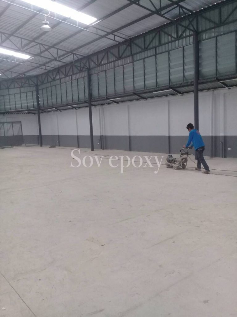 เคลือบพื้น Epoxy โชว์รูม ฟอร์ด จ.ชลบุรี 24