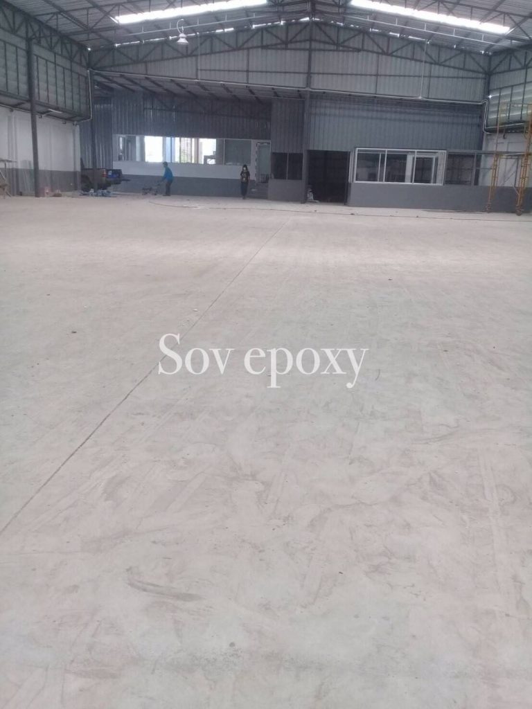 เคลือบพื้น Epoxy โชว์รูม ฟอร์ด จ.ชลบุรี 20