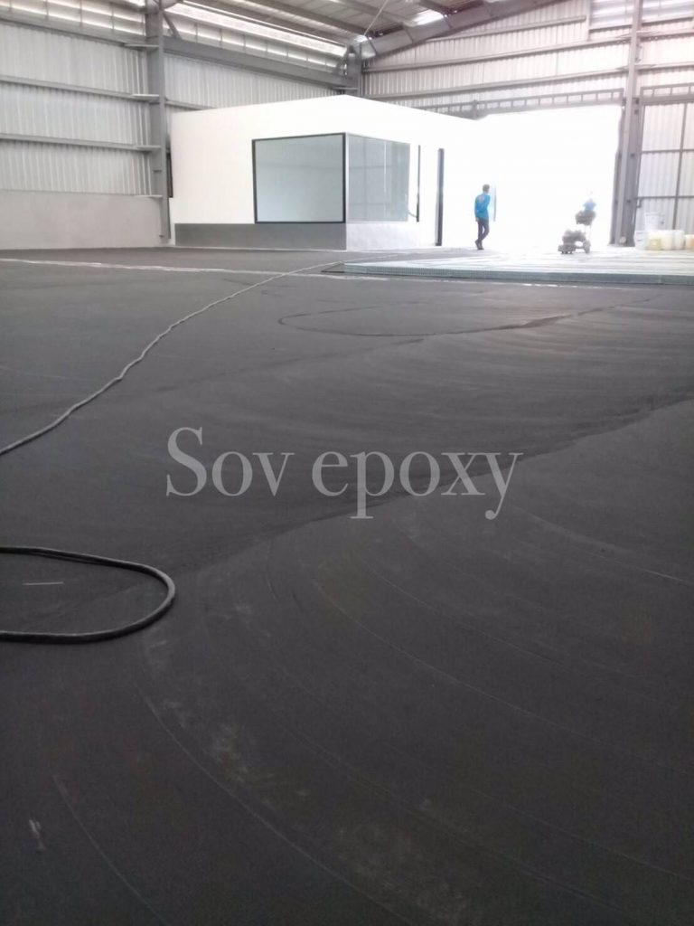 เคลือบพื้น Epoxy โชว์รูมรถมาสด้า จ.ชลบุรี 24