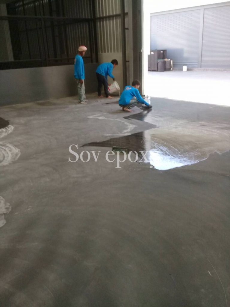 เคลือบพื้น Epoxy โชว์รูมรถมาสด้า จ.ชลบุรี 20