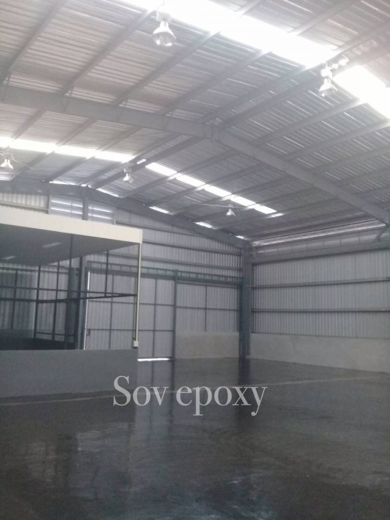 เคลือบพื้น Epoxy โชว์รูมรถมาสด้า จ.ชลบุรี 17