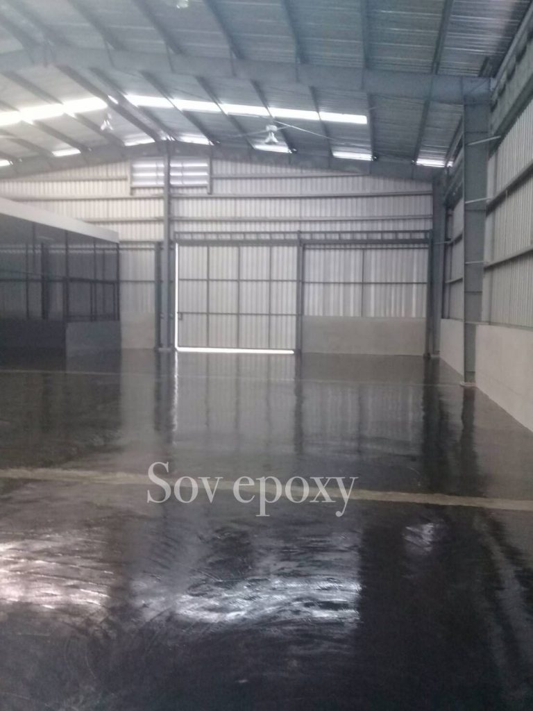 เคลือบพื้น Epoxy โชว์รูมรถมาสด้า จ.ชลบุรี 16