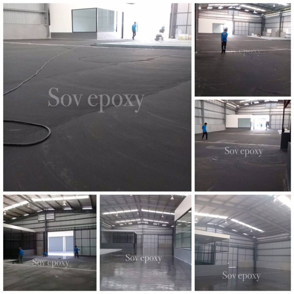 เคลือบพื้น Epoxy โชว์รูมรถมาสด้า จ.ชลบุรี 15