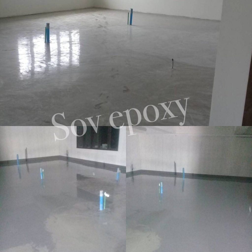 เคลือบพื้น Epoxy โรงเรียนราชินี แห่งที่ 3 จ.ฉะเชิงเทรา 18