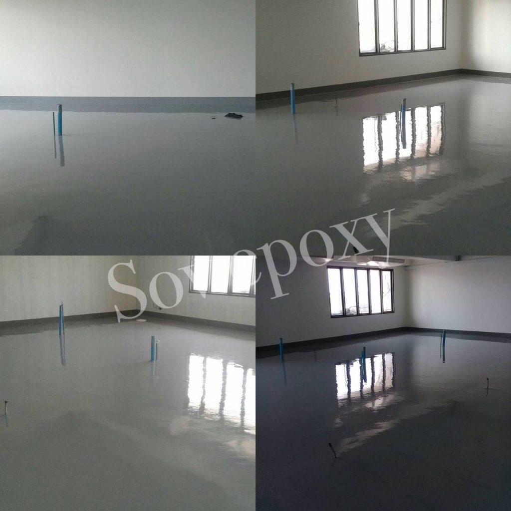 เคลือบพื้น Epoxy โรงเรียนราชินี แห่งที่ 3 จ.ฉะเชิงเทรา 15