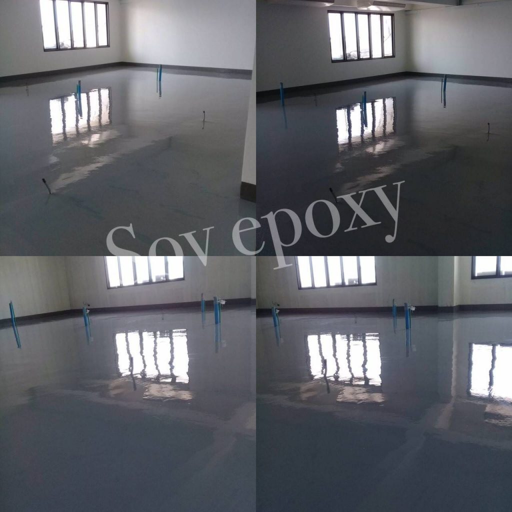 เคลือบพื้น Epoxy โรงเรียนราชินี แห่งที่ 3 จ.ฉะเชิงเทรา 14