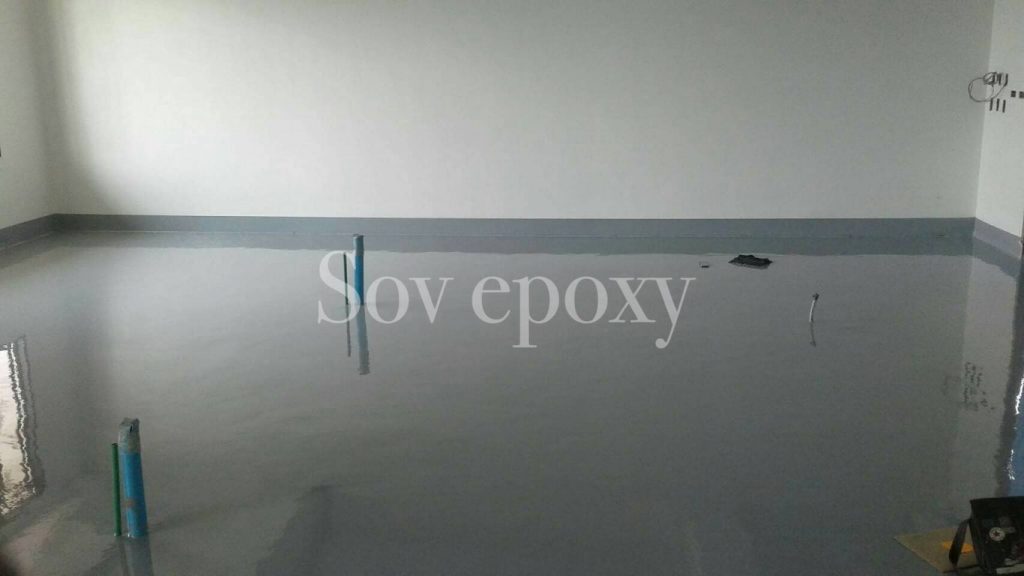 เคลือบพื้น Epoxy โรงเรียนราชินี แห่งที่ 3 จ.ฉะเชิงเทรา 10