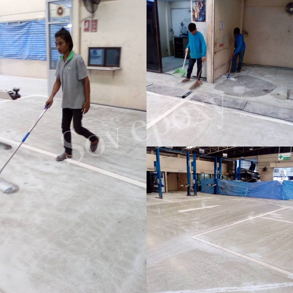 เคลือบพื้น Epoxy Self-leveling หนา 2 มิล 5