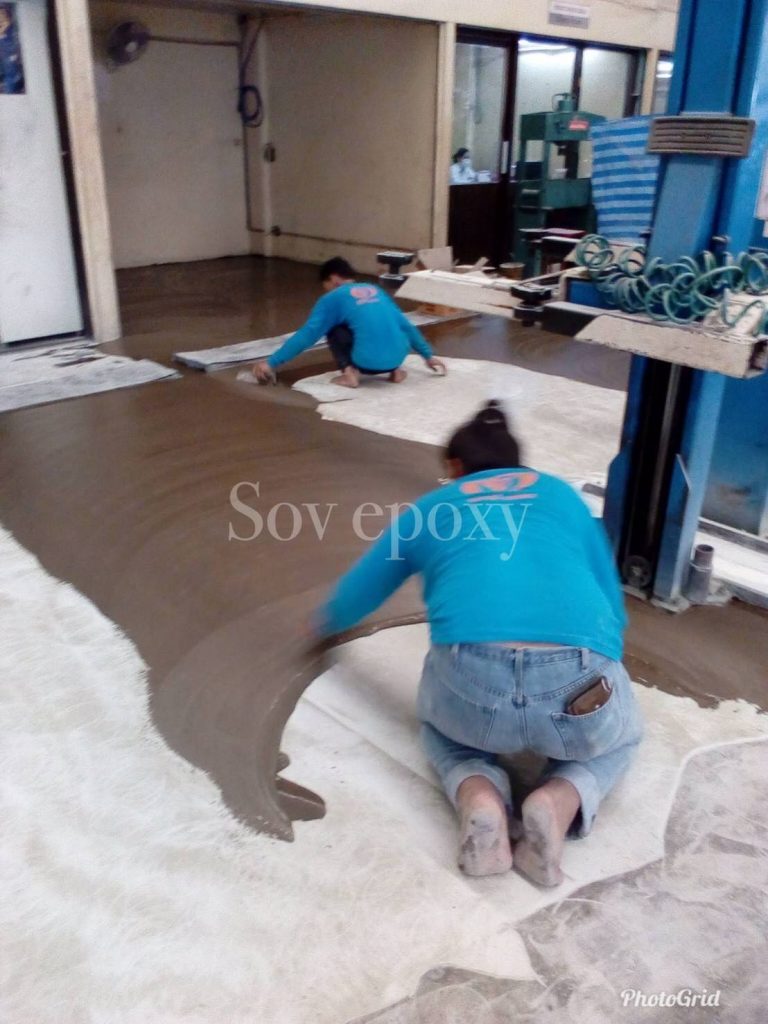 เคลือบพื้น Epoxy Self-leveling หนา 2 มิล 4