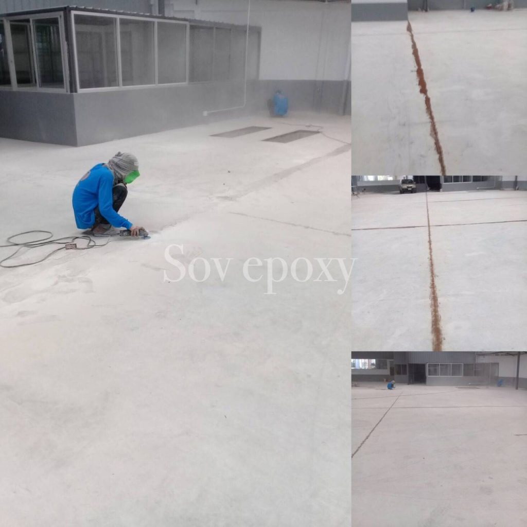 เคลือบพื้น Epoxy โชว์รูม ฟอร์ด จ.ชลบุรี 18