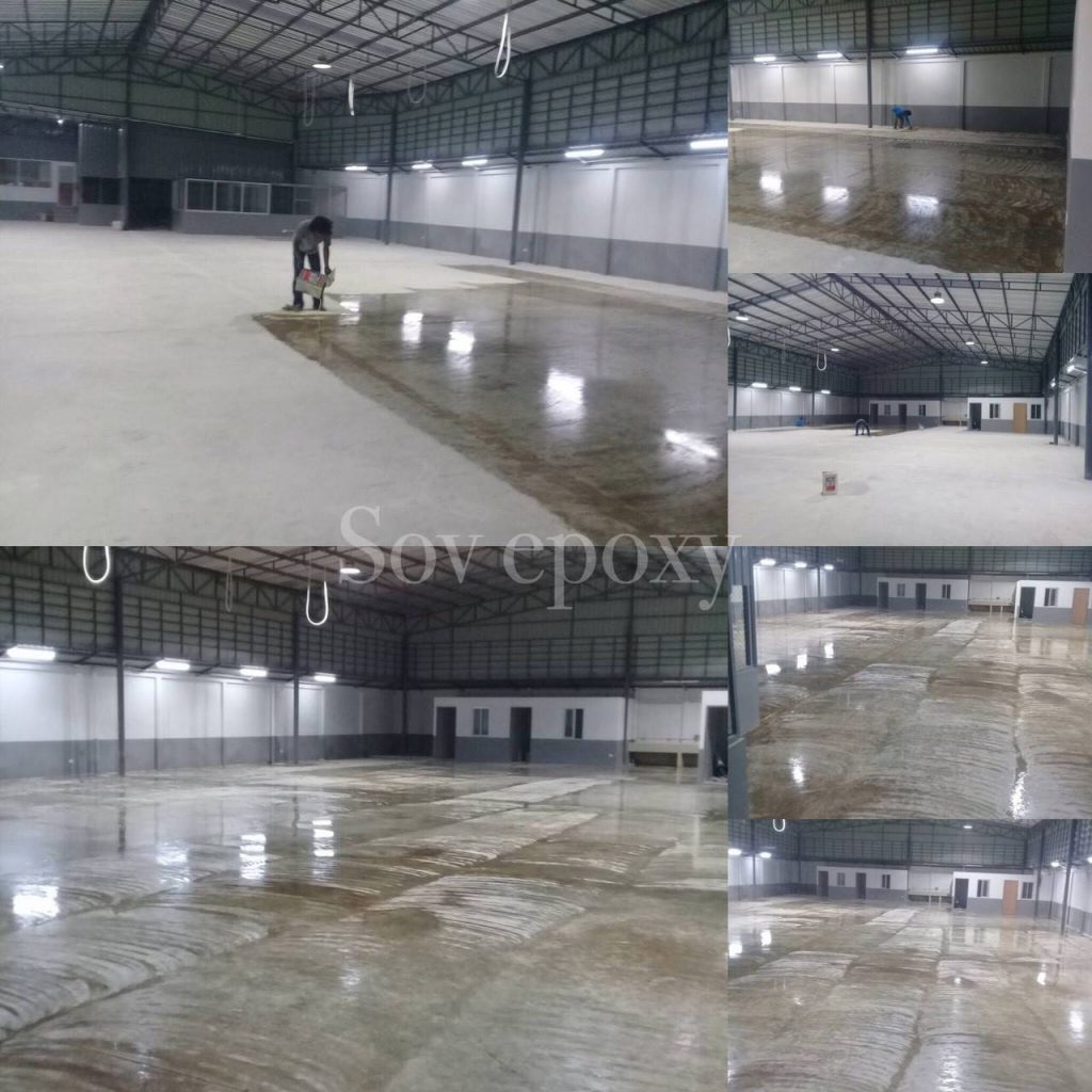 เคลือบพื้น Epoxy โชว์รูม ฟอร์ด จ.ชลบุรี 17