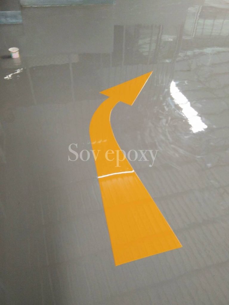 เคลือบพื้น Epoxy โชว์รูม ฟอร์ด จ.ชลบุรี 9