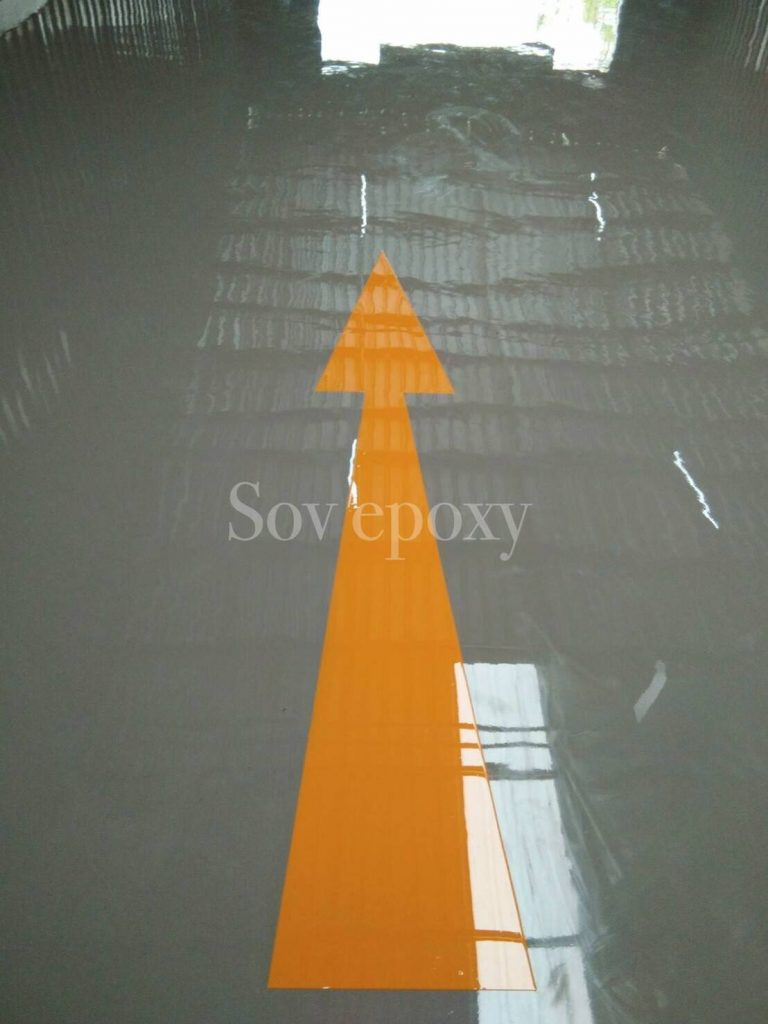 เคลือบพื้น Epoxy โชว์รูม ฟอร์ด จ.ชลบุรี 6