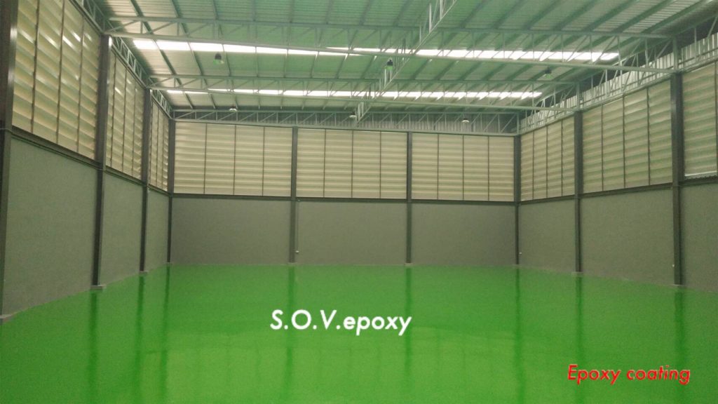 พื้น epoxy โกดังสินค้า