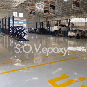 Epoxy Coating พื้นโชว์รูมรถ 21122564 (3)