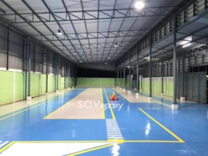 Sov Epoxy ทำพื้นอีพ็อกซี่ พื้นพียู พื้นโรงงาน พื้นสนามกีฬา 10