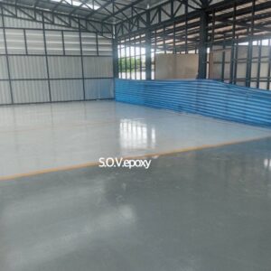 เคลือบพื้น Epoxy Self-leveling-โชว์รูม MG เชียงใหม่ (6)