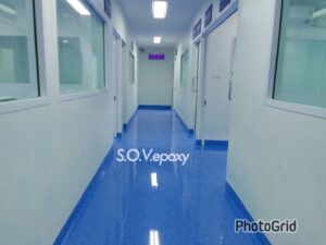 Sov Epoxy ทำพื้นอีพ็อกซี่ พื้นพียู พื้นโรงงาน พื้นสนามกีฬา CH 4