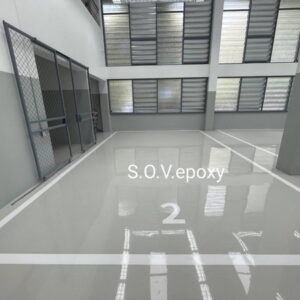 เคลือบพื้น epoxy ศูนย์ BYD-04