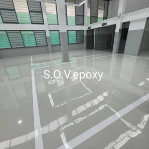 เคลือบพื้น epoxy ศูนย์ BYD-08