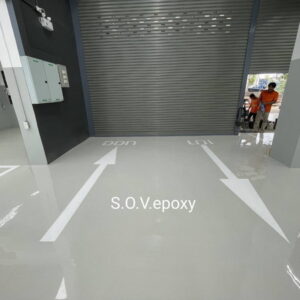 เคลือบพื้น epoxy ศูนย์ BYD-09