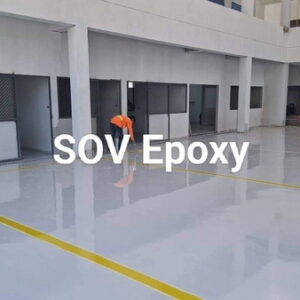 เคลือบพื้น epoxy หนา 2 มิล