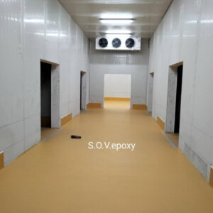 พื้นห้องเย็น โรงงานไก่แปรรูป