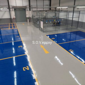 พื้น epoxy โชว์รูมรถ 03