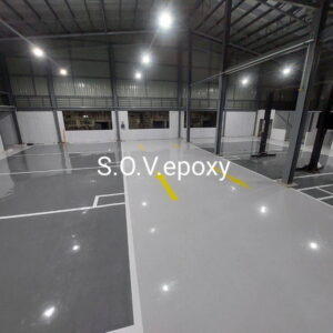 พื้น Epoxy หนา 2 มิล โชว์รูม GWM-05