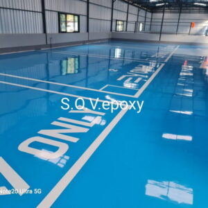 พื้น epoxy พื้นที่บริการรถยนต์-05