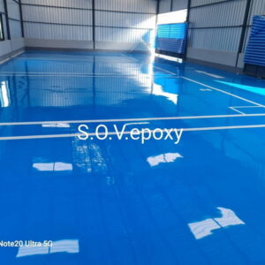 พื้น epoxy พื้นที่บริการรถยนต์-09