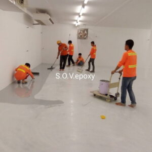 ทำพื้น epoxy โรงงาน ความหนา2 มิล03