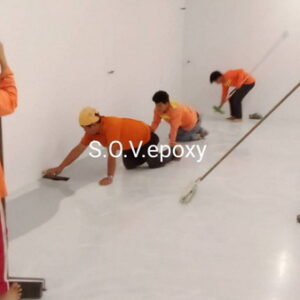 ทำพื้น epoxy โรงงาน ความหนา2 มิล04