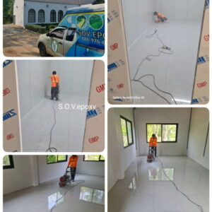 รับทำพื้น epoxy หนา 2 มิล