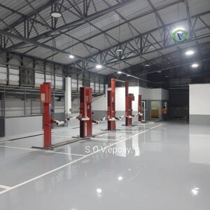 พื้น Epoxy ศูนย์บริการรถยนต์-03