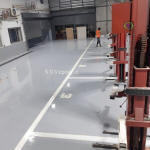 พื้น Epoxy ศูนย์บริการรถยนต์-04