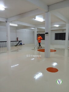 พื้น epoxy ห้องเก็บสินค้า