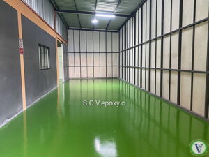 เคลือบพื้น Epoxy โรงงาน