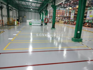 เคลือบพื้น Epoxy Coating โรงงาน