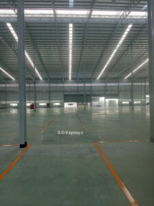 ตีเส้นในโรงงาน