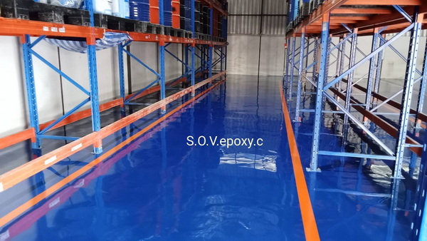 พื้น epoxy โรงงาน