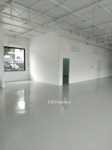 พื้น Epoxy Coating ร้านอาหาร