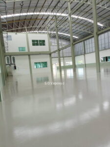 พื้น Epoxy โรงงานอุตสาหกรรม